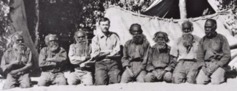 Theodor Strehlow und Aborigines